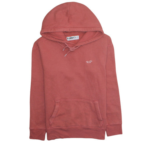 Womens UK Size XS Hollister Co. Pink Pullover Hoodie