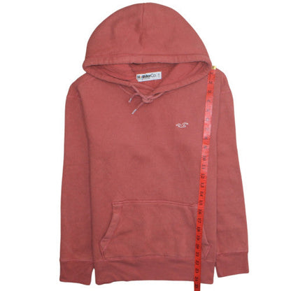 Womens UK Size XS Hollister Co. Pink Pullover Hoodie