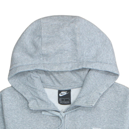 Mens UK Size M Nike Grey Full Zip Hoodie