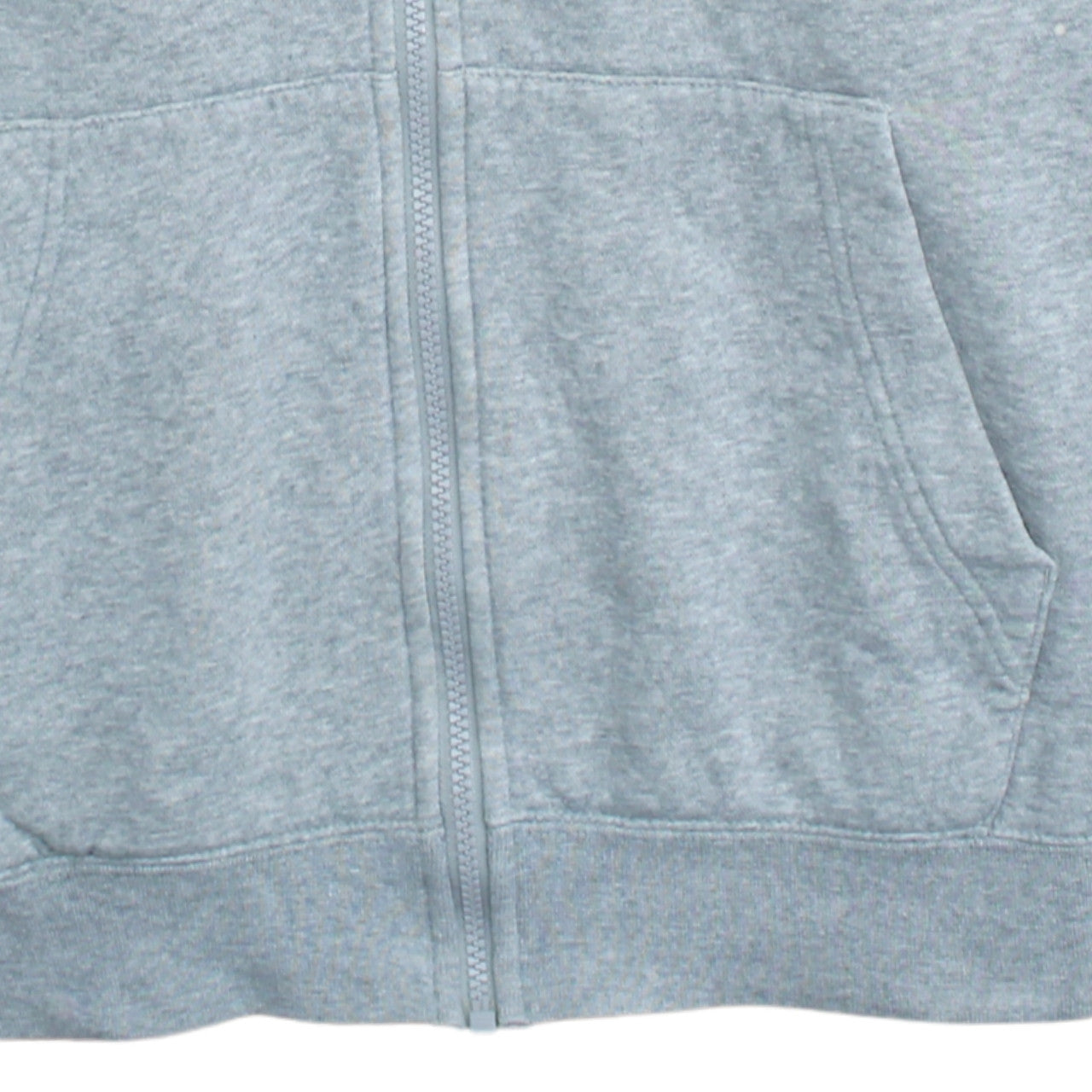 Mens UK Size M Nike Grey Full Zip Hoodie