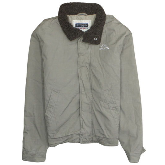 Mens UK Size L Kappa Beige Bomber Jacket