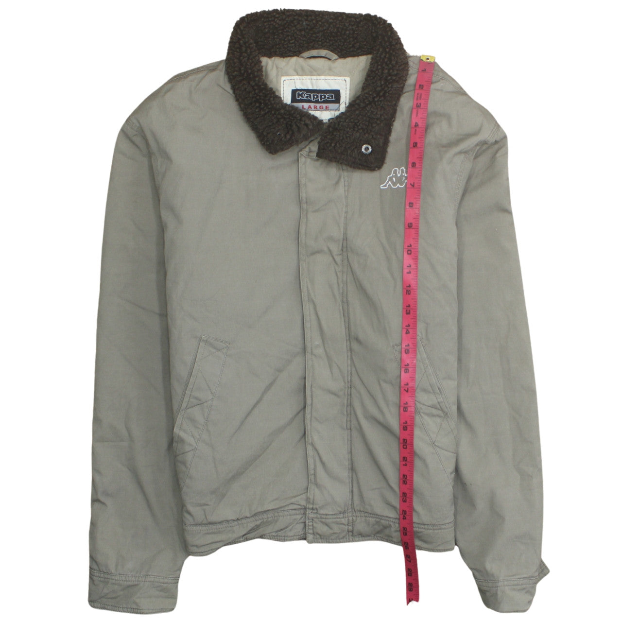 Mens UK Size L Kappa Beige Bomber Jacket