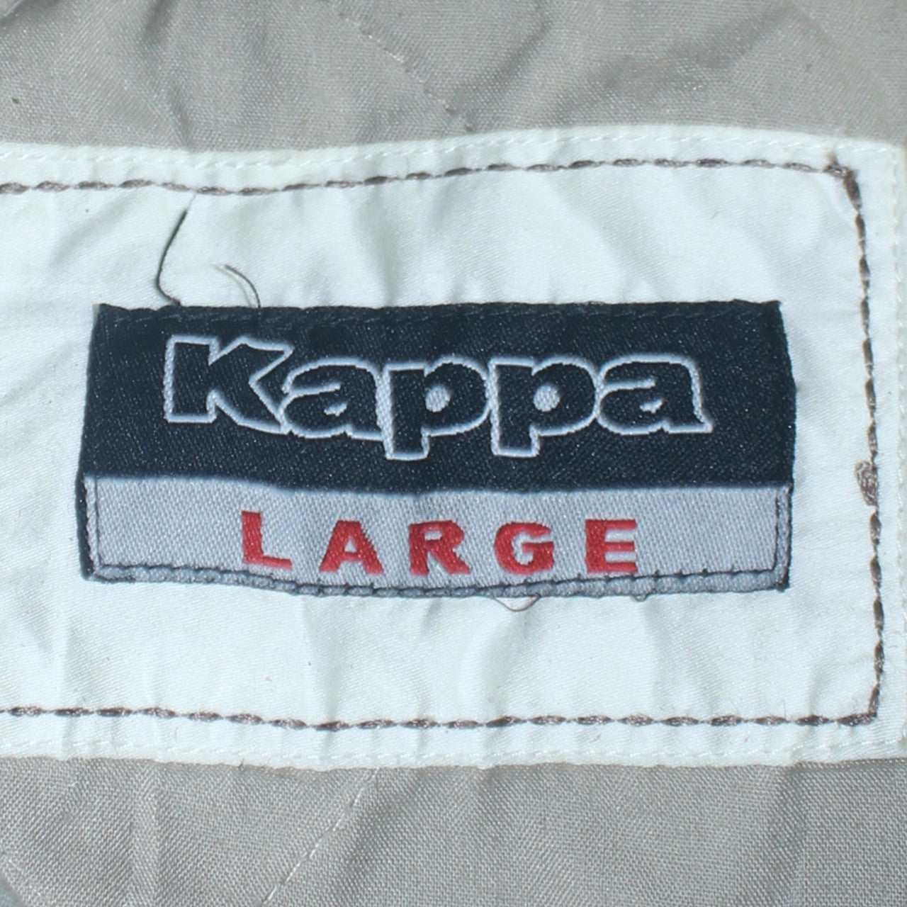 Mens UK Size L Kappa Beige Bomber Jacket