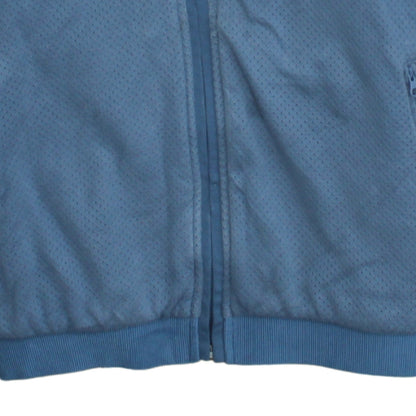 Mens UK Size L Nike Blue Full Zip Hoodie