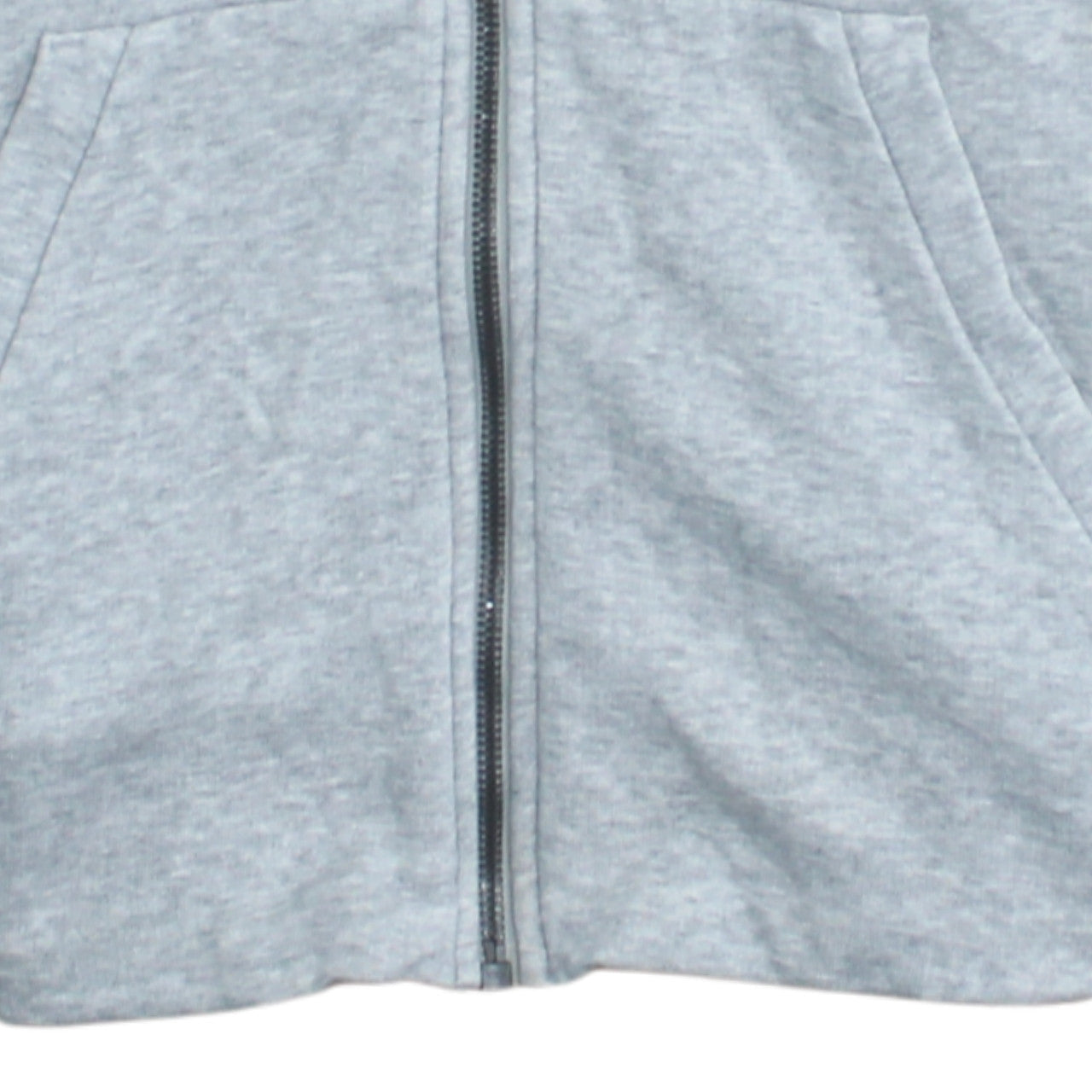 Womens UK Size M adidas Grey Full Zip Hoodie