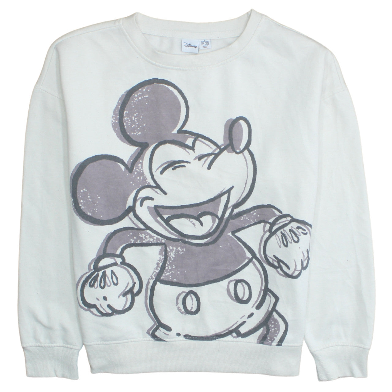 Womens UK Size M Disney White Pullover Sweatshirt