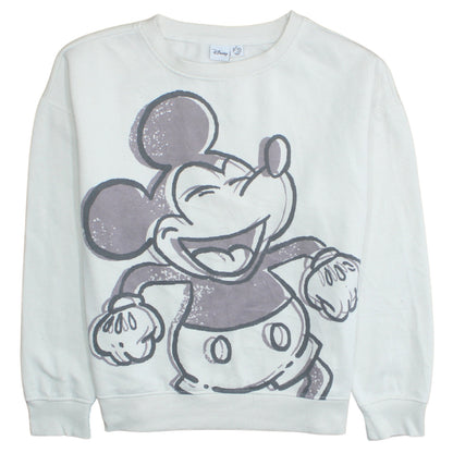 Womens UK Size M Disney White Pullover Sweatshirt