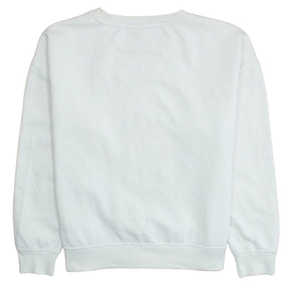 Womens UK Size M Disney White Pullover Sweatshirt