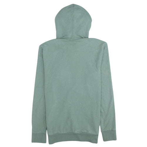 Womens UK Size S Calvin Klein Green Pullover Hoodie