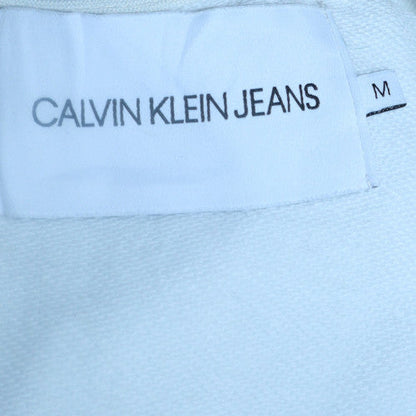 Mens UK Size M Calvin Klein Jeans White Pullover Sweatshirt