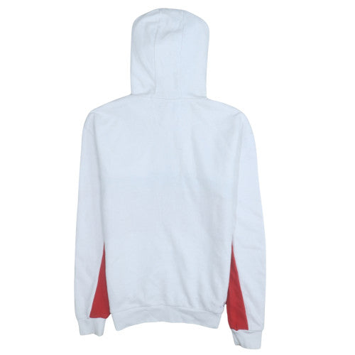 Mens UK Size S FILA White Pullover Hoodie