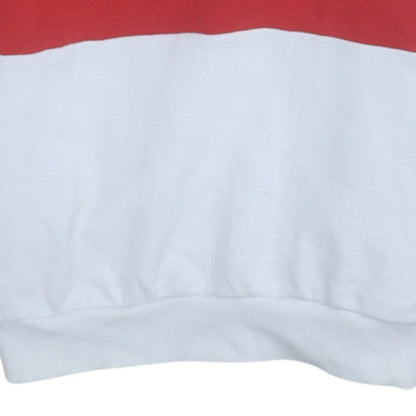 Mens UK Size S FILA White Pullover Hoodie