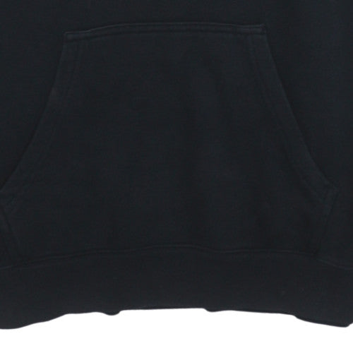 Mens UK Size M Champion Black Pullover Hoodie