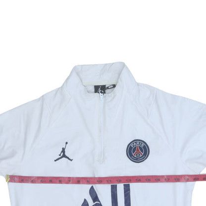 Mens UK Size L Jordan White Pullover Sweatshirt