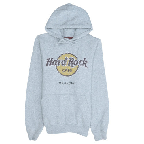Womens UK Size S Hard Rock Cafe Grey Pullover Hoodie