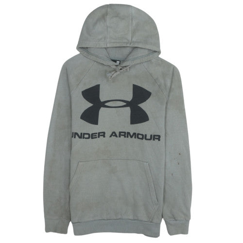 Womens UK Size S Under armour Grey Pullover Hoodie