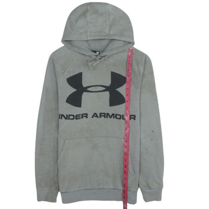 Womens UK Size S Under armour Grey Pullover Hoodie
