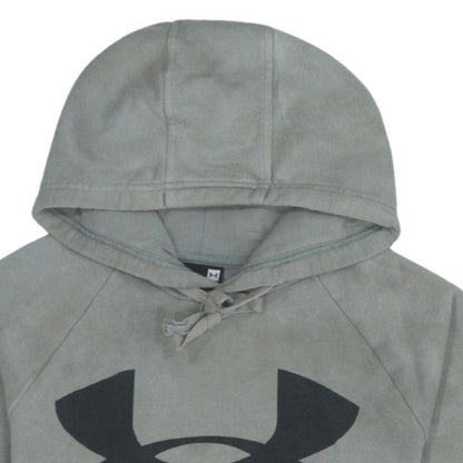 Womens UK Size S Under armour Grey Pullover Hoodie