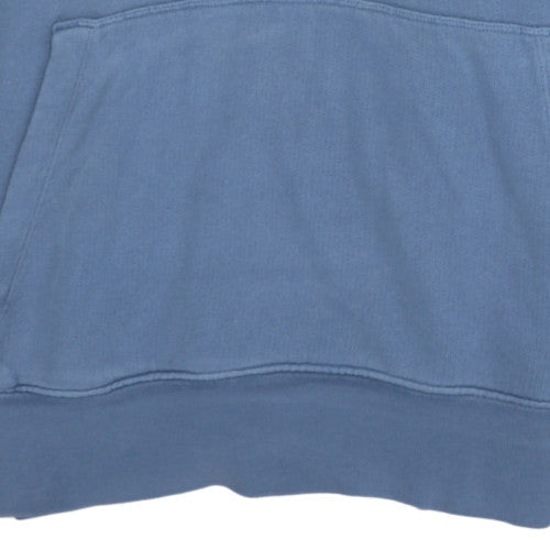 Gap Men Blue Paris Logo Pullover Hoodie Size M