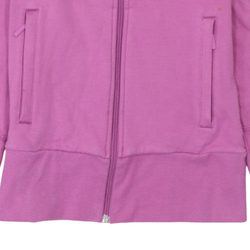 Womens UK Size 8 adidas Pink Full Zip Hoodie