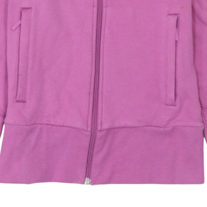 Womens UK Size 8 adidas Pink Full Zip Hoodie