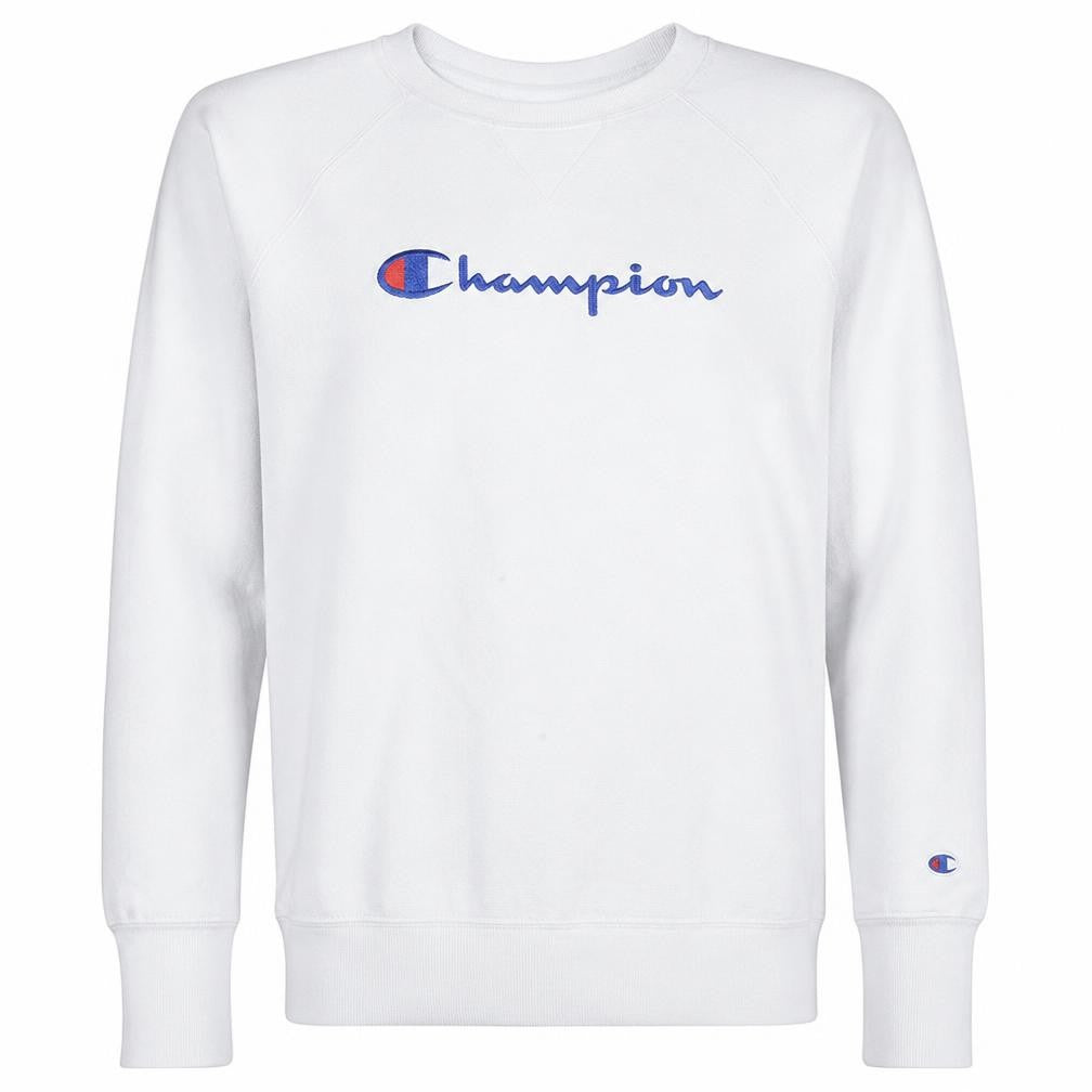 Mens UK Size S Champion White Pullover Sweatshirt