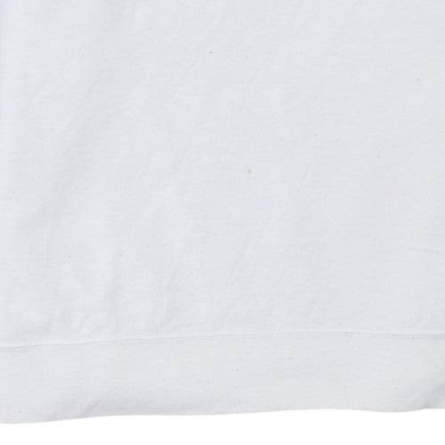 Mens UK Size S Champion White Pullover Sweatshirt