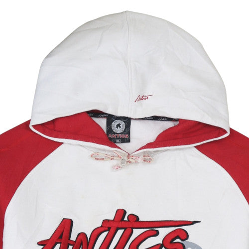 Mens UK Size XL Antics White Pullover Hoodie