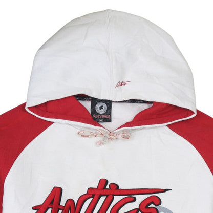 Mens UK Size XL Antics White Pullover Hoodie