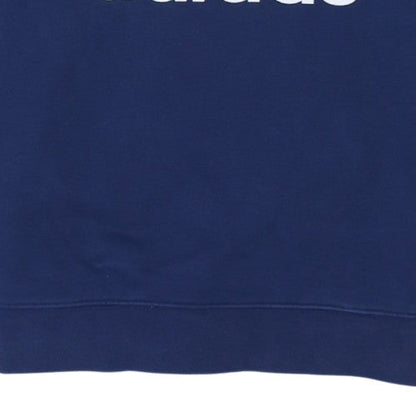 Womens UK Size 14 adidas Blue Pullover Sweatshirt