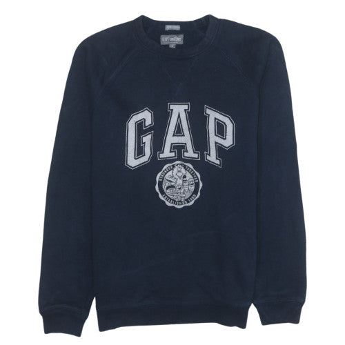 Mens UK Size XS Gap Blue Pullover Sweatshirt