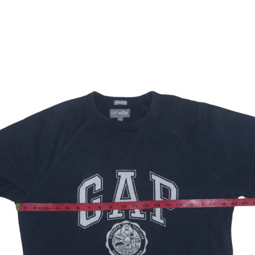 Mens UK Size XS Gap Blue Pullover Sweatshirt