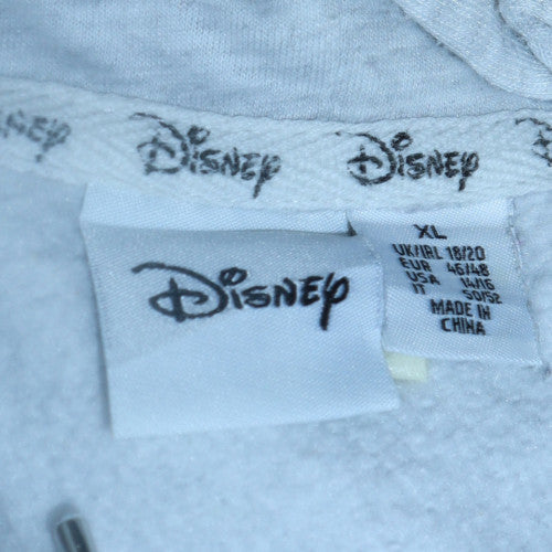 Womens UK Size XL Disney Grey Pullover Hoodie