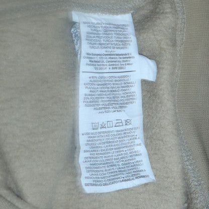 Womens UK Size L Nike Beige Pullover Sweatshirt