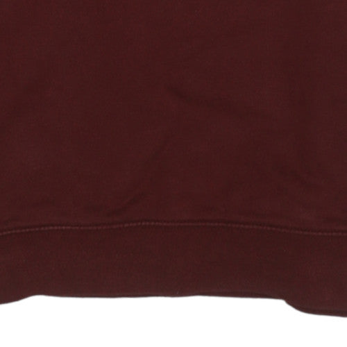 Womens UK Size XS Levi's Red Pullover Sweatshirt