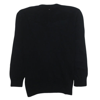 Boys UK Size 14 Years Tommy Hilfiger Black Pullover Jumper