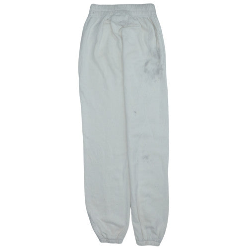 Womens UK Size XS Nike Regular Fit Sweatpants White Trousers