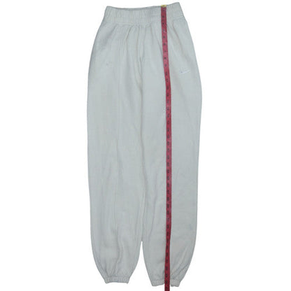 Womens UK Size XS Nike Regular Fit Sweatpants White Trousers
