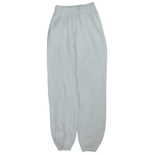 Womens UK Size XS Nike Regular Fit Sweatpants White Trousers