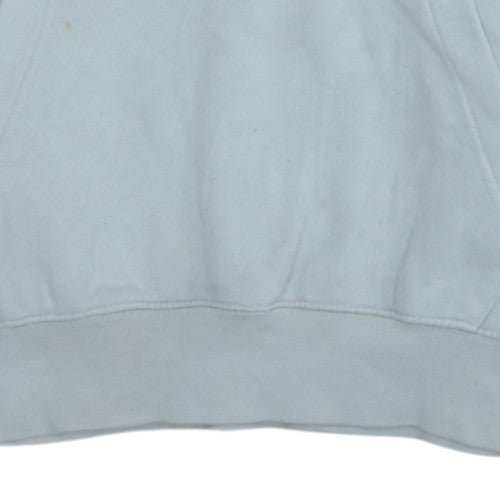 Mens UK Size XS Nike White Pullover Hoodie