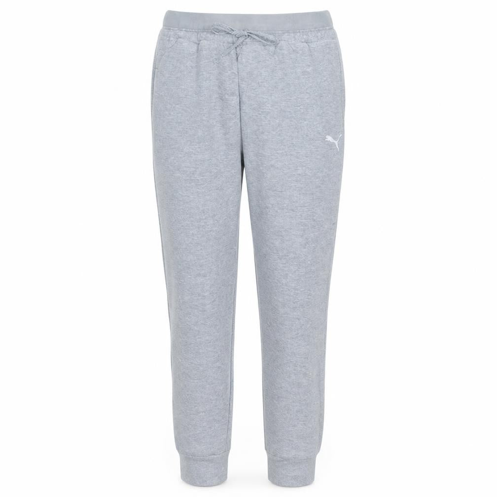 Puma Men's Grey M Jogger Sweatpants Elastic Waist Drawstring