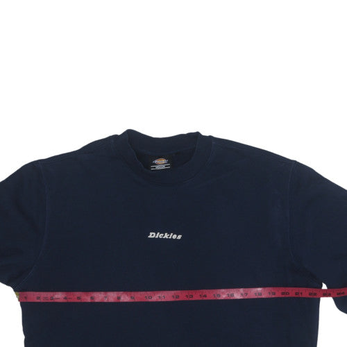 Mens UK Size M Dickies Blue Pullover Sweatshirt