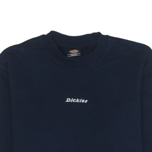 Mens UK Size M Dickies Blue Pullover Sweatshirt