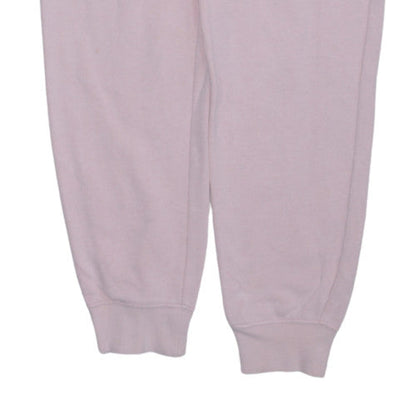 Nike Womens Pink XS Fleece Sweatpants Elastic Waist Joggers