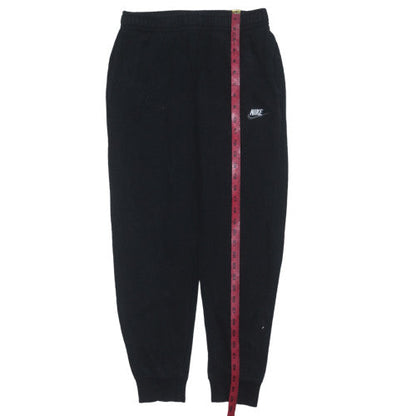 Mens UK Size S Nike Regular Fit Sweatpants Black Trousers