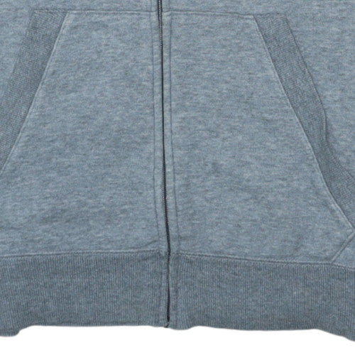 Mens UK Size L PUMA Grey Full Zip Hoodie