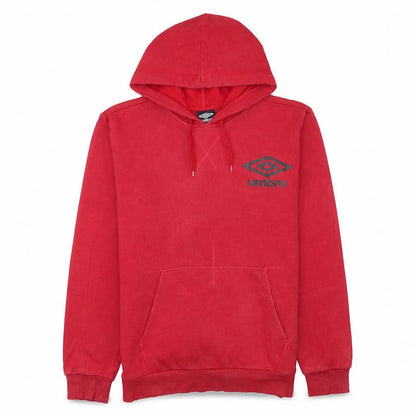 Mens UK Size M Umbro Red Pullover Hoodie