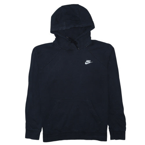 Mens UK Size L Nike Black Pullover Hoodie