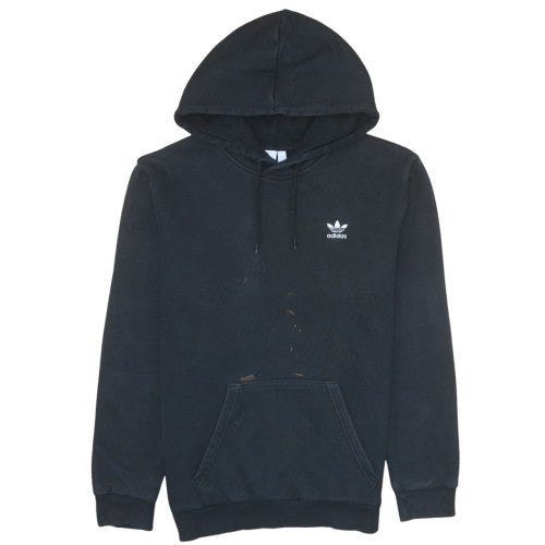 Mens UK Size M adidas Black Pullover Hoodie