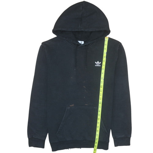 Mens UK Size M adidas Black Pullover Hoodie